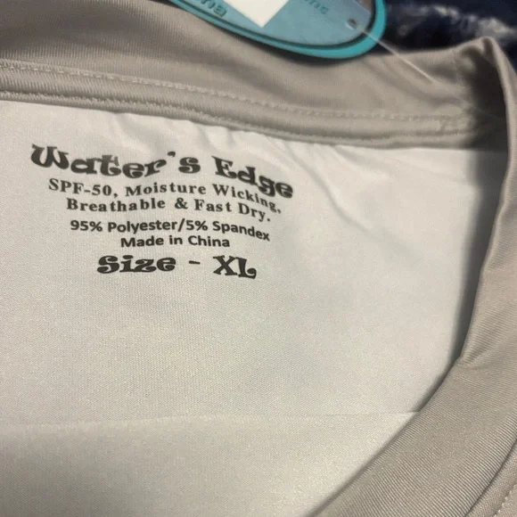 💯Waters Edge professional weather/sunproof outdoor shirt size M and XL - Picture 2 of 6